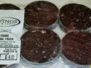 Black Pudding - 6 Pack - Gluten Free - Keto - Oonnie - Irvings Farm Fresh Pork