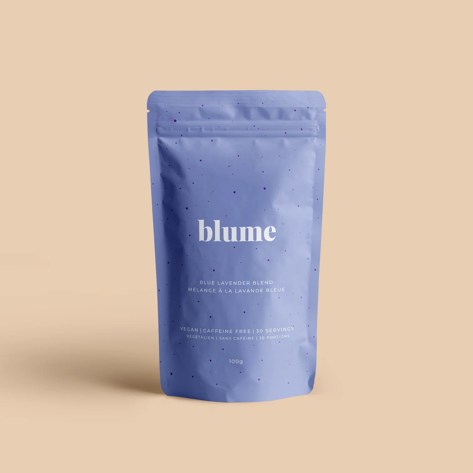 Blue Lavender Blend - Superfood Latte Powder - 100 grams - Oonnie - Blume