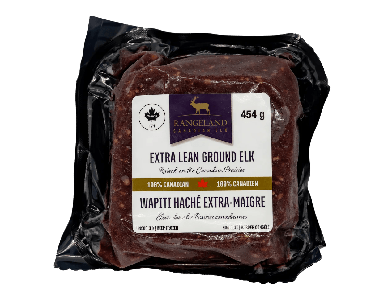 Extra Lean Ground Elk - 454 Grams - Oonnie - Rangeland Bison