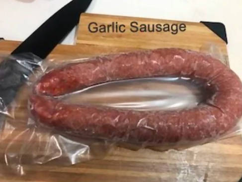 Garlic Sausage Ring - 454 Grams - Oonnie - AAA Natural Foods