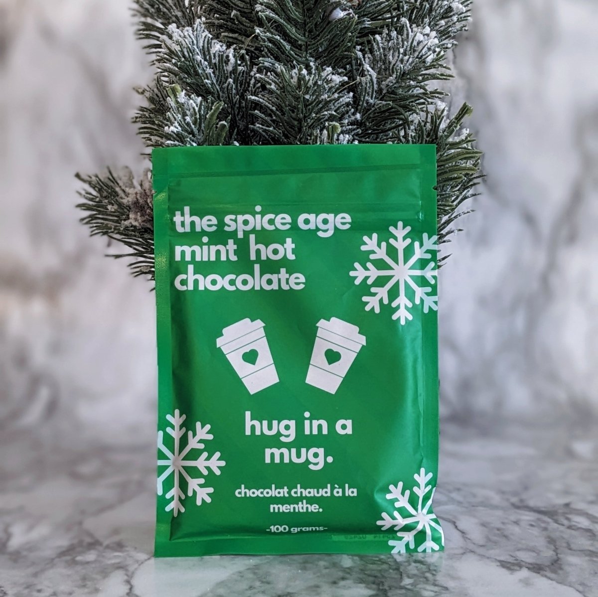 Gourmet Mint Hot Chocolate - 100g - Oonnie - The Spice Age