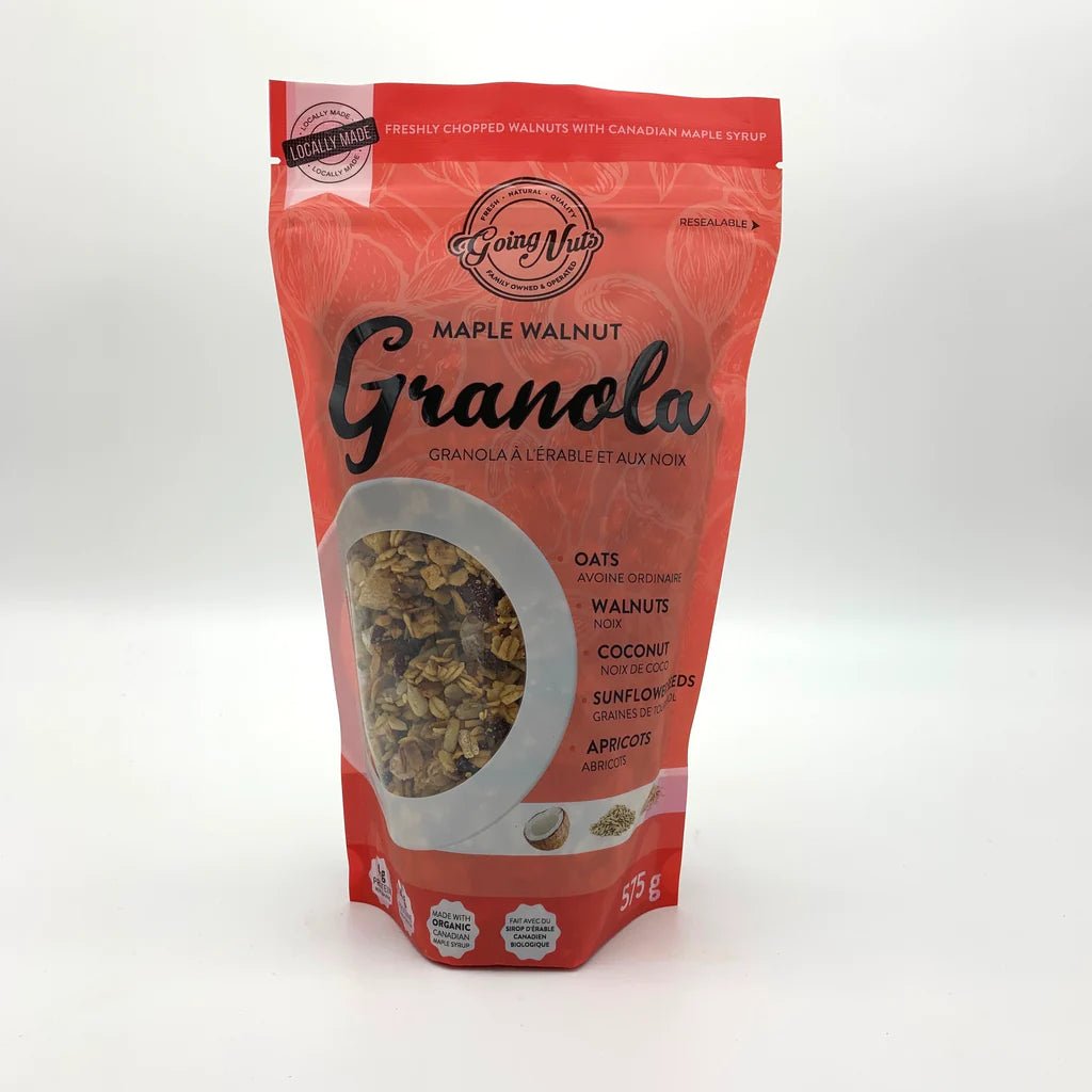 Maple Walnut Granola- 575g - Oonnie - Going Nuts
