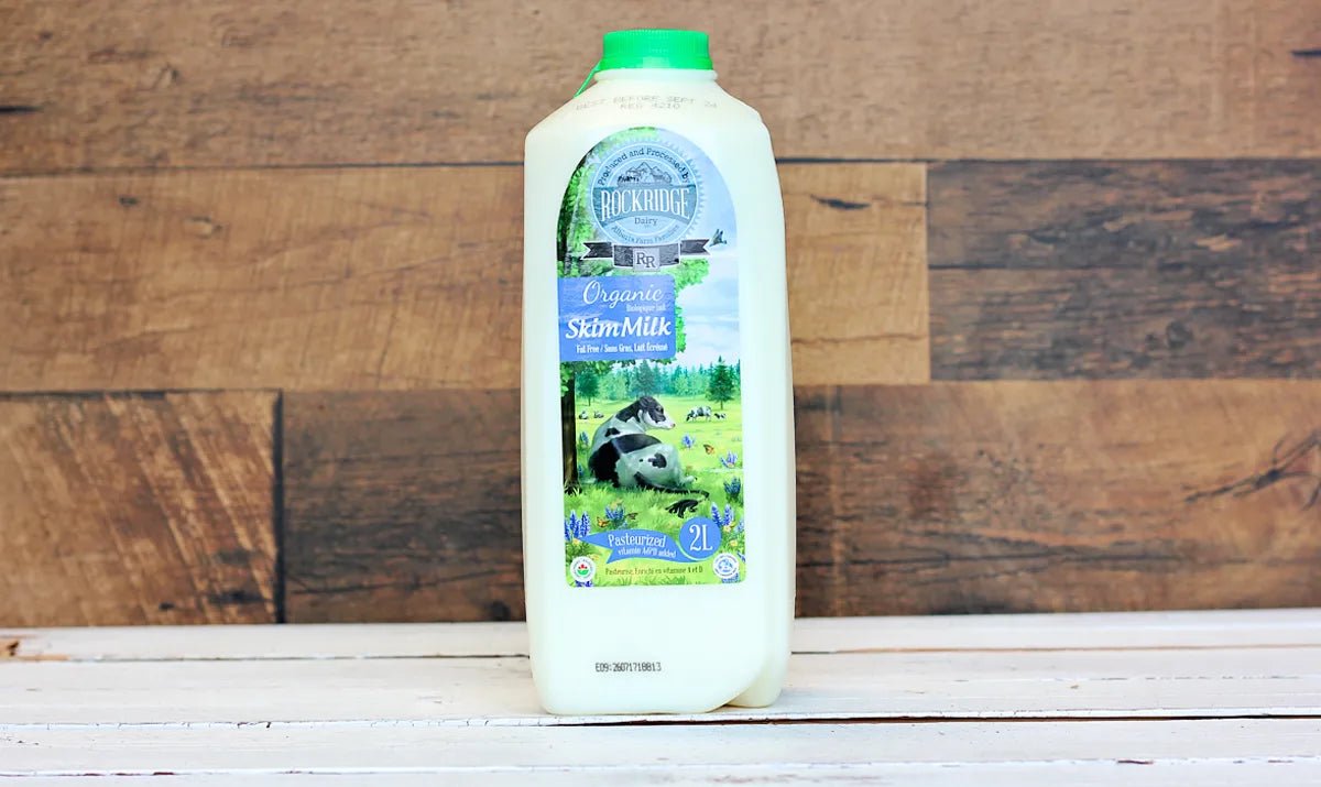 Organic Skim Jersey Cow Milk - 1L - Oonnie - Rock Ridge Dairy