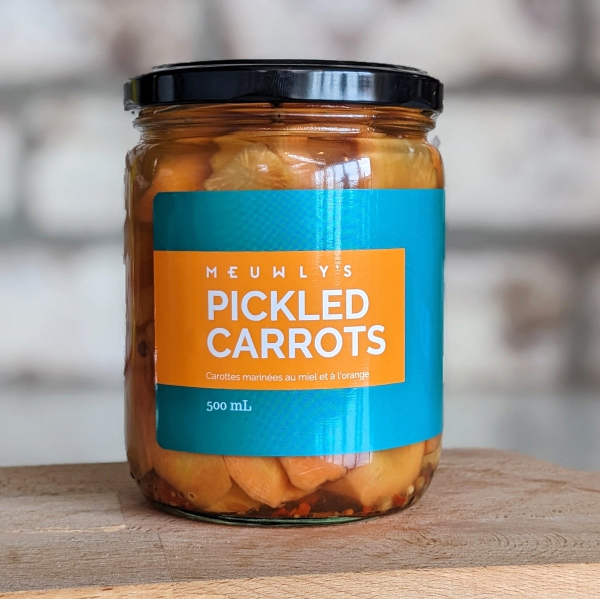 Pickled Carrots - 500mL - Oonnie - Meuwly's