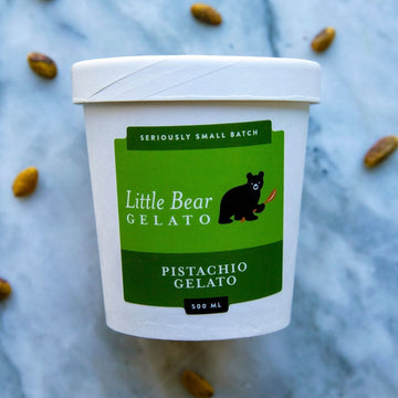 Pistachio Gelato - 500 ml - Oonnie - Little Bear Gelato