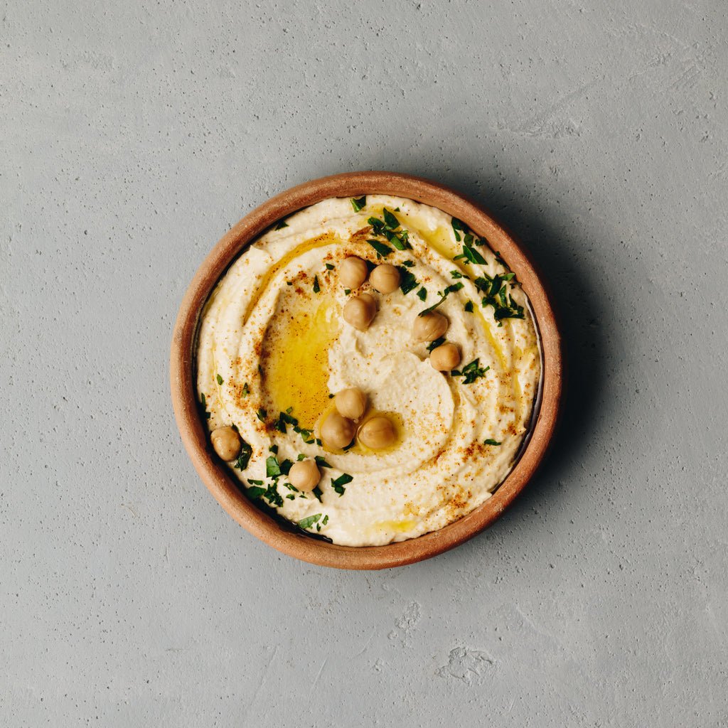 Roasted Garlic Hummus - 240 grams - Oonnie - The Happy Camel