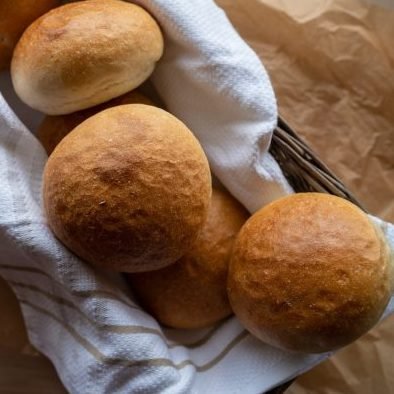 Rustic White Buns - 6 OR 12 Pack - Oonnie - Bon Ton Bakery