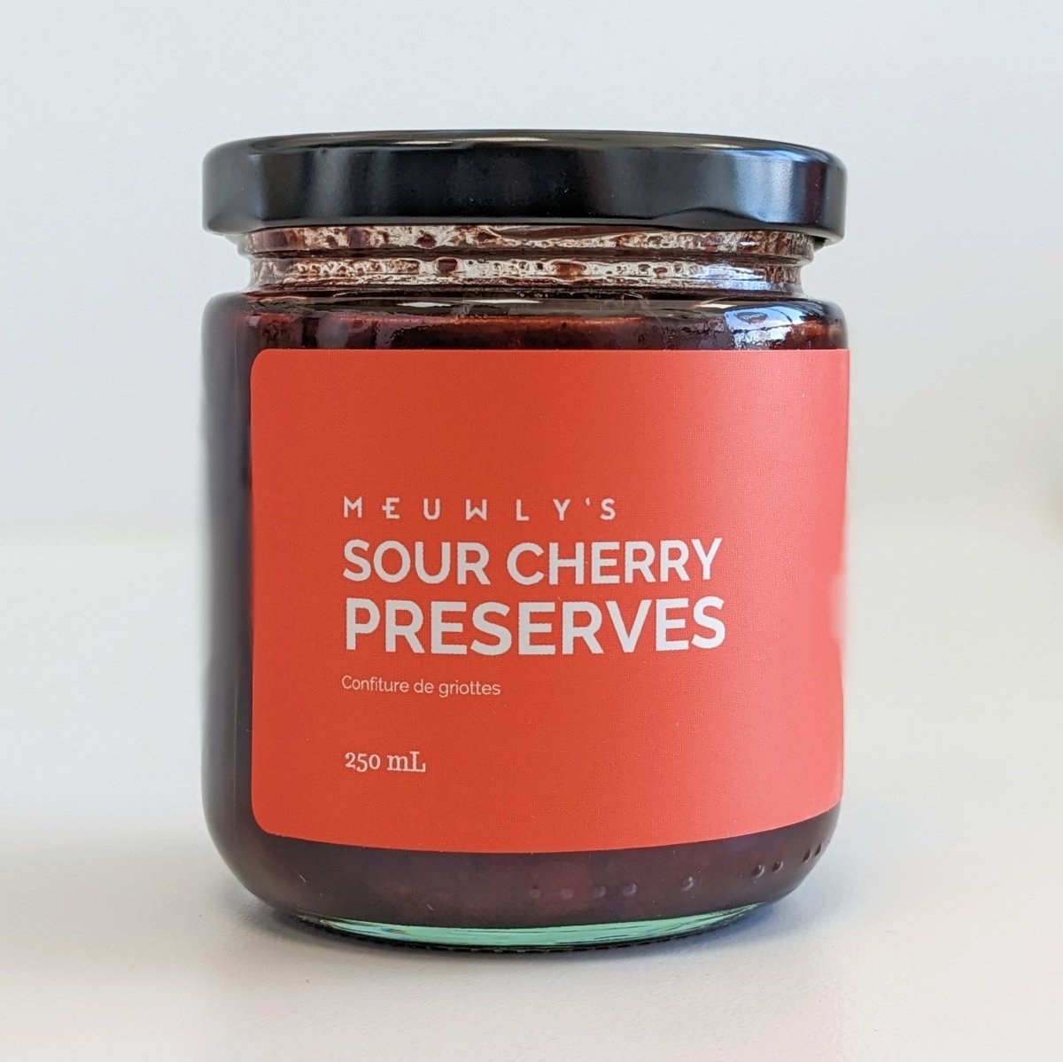 Sour Cherry Preserves - 250mL - Oonnie - Meuwly's