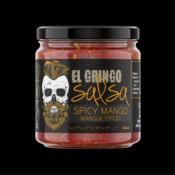 Spicy Mango Salsa - 375 ml Jar - Oonnie - El Gringo Foods