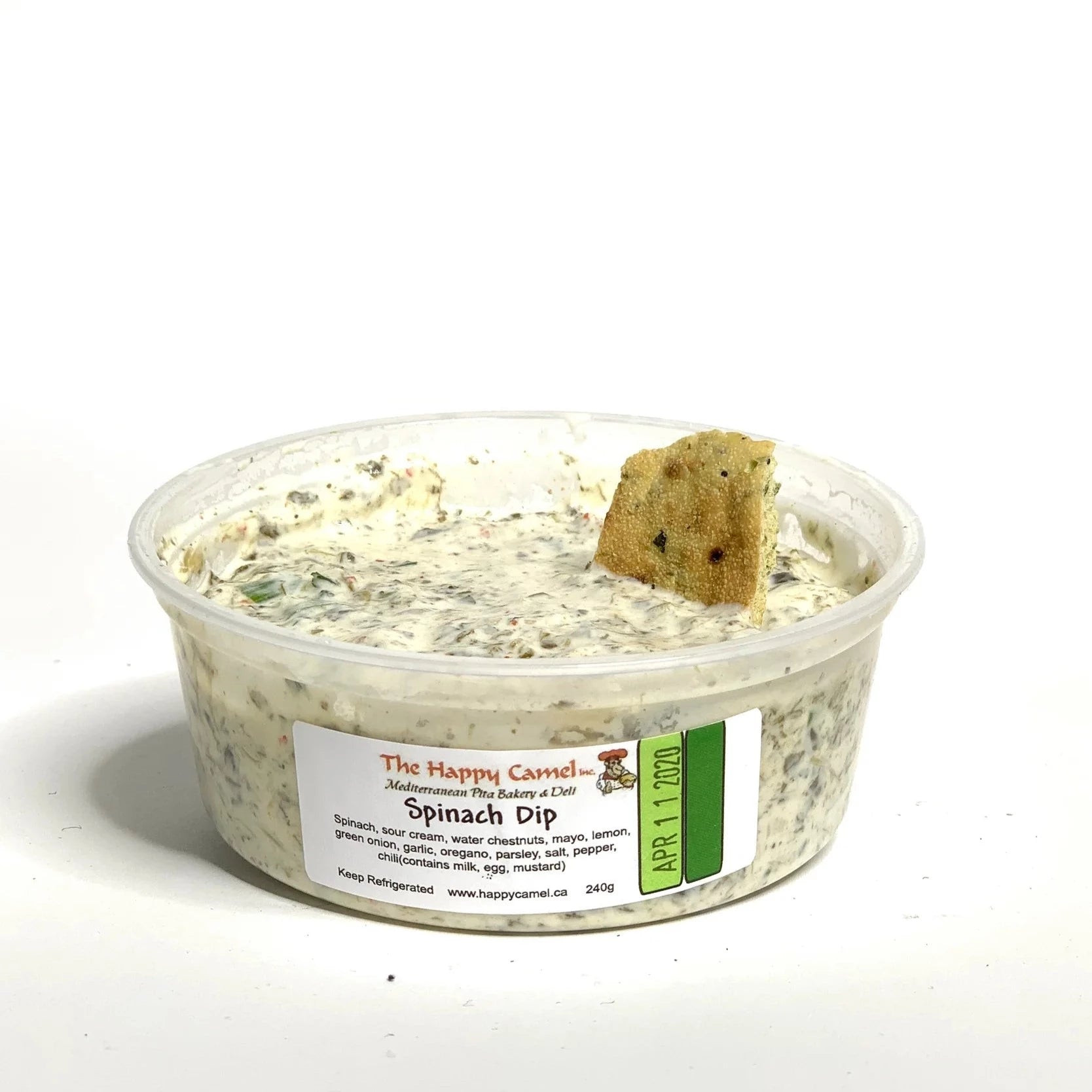 Spinach Dip - 240 grams - Oonnie - The Happy Camel