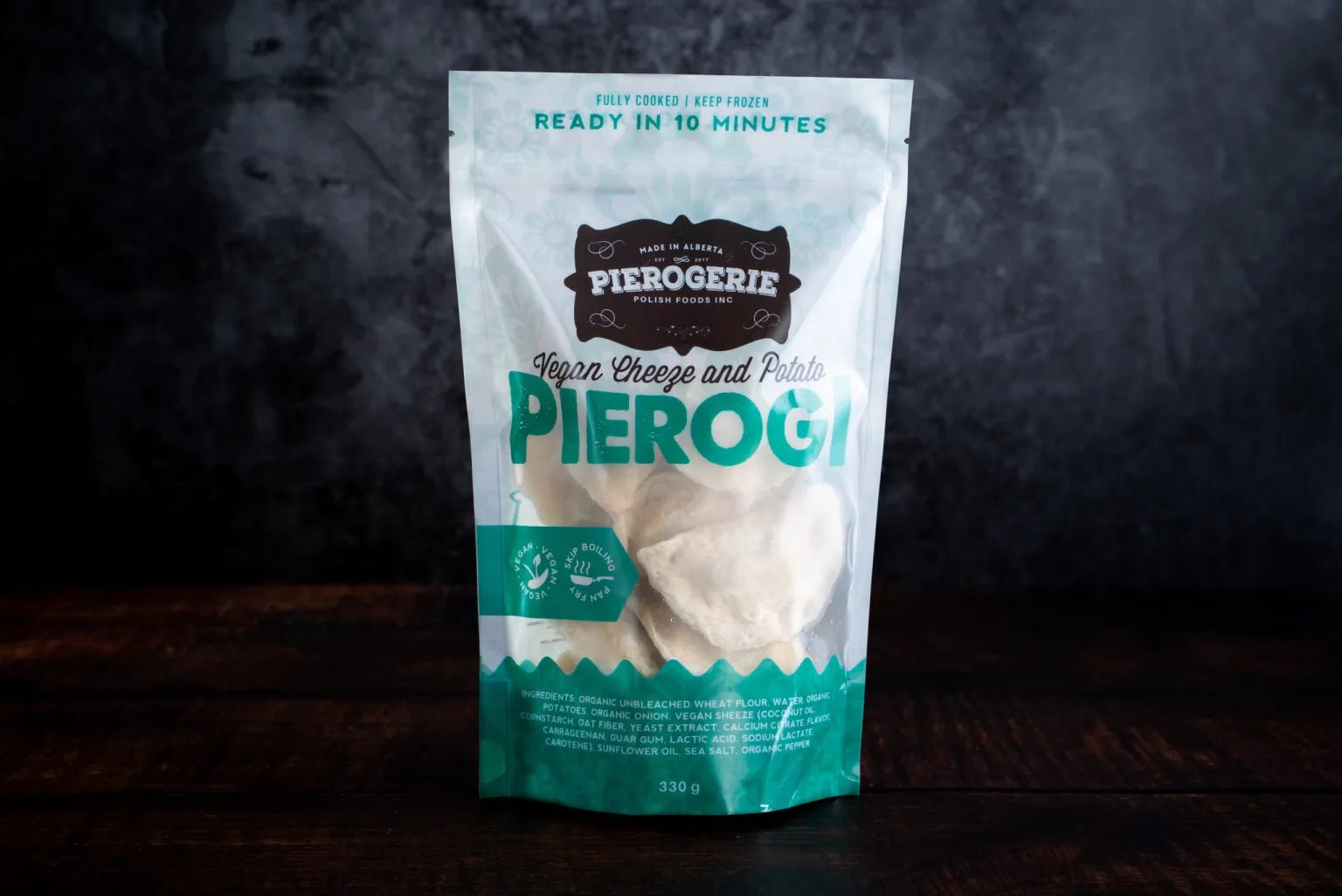 Vegan Cheeze and Potato Pierogi - 330 gram bag - Oonnie - Pierogerie Polish Foods